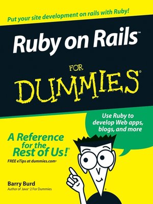 Ruby on Rails For Dummies - ebook